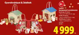 Lidl Lupilu Hordozható fa játékkészlet ajánlat