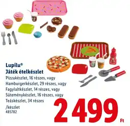 Lidl Lupilu Játék ételkészlet ajánlat