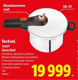 Lidl Tefal Gyorsfőző ajánlat