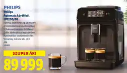 Lidl Philips Automata kávéfőző, EP1200/00 ajánlat