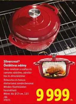 Lidl Silvercrest Öntöttvas edény ajánlat
