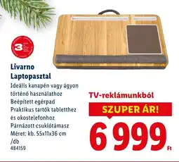 Lidl Livarno Laptopasztal ajánlat