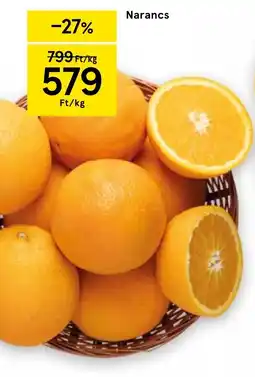 Tesco Narancs ajánlat