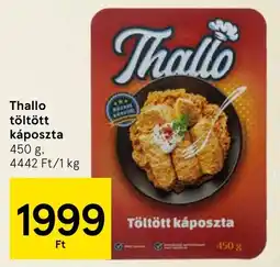 Tesco Thallo töltött káposzta ajánlat
