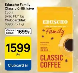 Tesco Eduscho Family Classic őrölt kávé ajánlat