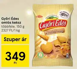 Tesco Győri Édes omlós keksz ajánlat