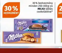 Müller MILKA táblás csokoládé ajánlat