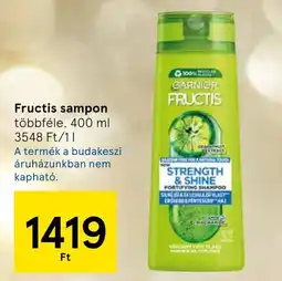 Tesco Fructis sampon ajánlat
