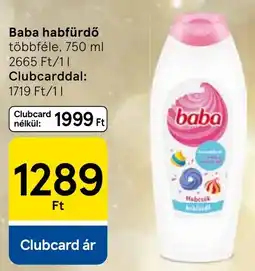 Tesco Baba habfürdő ajánlat