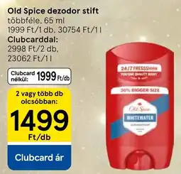 Tesco Old Spice dezodor stift ajánlat
