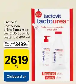 Tesco Lactovit Lactourea ajándékcsomag ajánlat