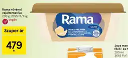 Tesco Rama növényi vajalternatíva ajánlat