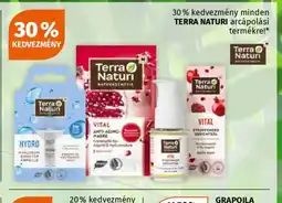 Müller TERRA NATURI arcápolási termékek ajánlat
