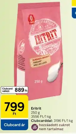 Tesco Eritrit ajánlat