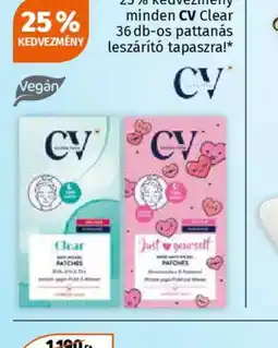 Müller CV Clear pattanás leszárít tapasz ajánlat