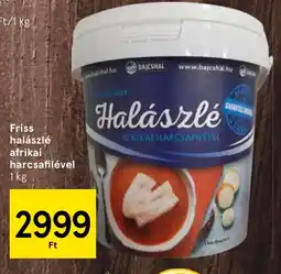 Tesco Friss halászlé afrikai harcsafilével ajánlat