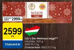 Tesco Lily's Dia-Wellness bejgli ajánlat