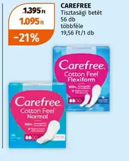 Müller CAREFREE Tisztasági betét ajánlat
