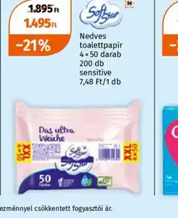 Müller Soft&Sicher nedves toalettpapír ajánlat