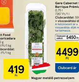 Tesco Magyar metélő petrezselyem ajánlat