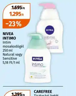 Müller NIVEA INTIMO mosakodgél ajánlat