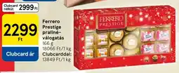 Tesco Ferrero Prestige praliné- válogatás ajánlat