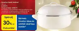 Tesco Emalion lábas és sütőtál vásárlása ajánlat