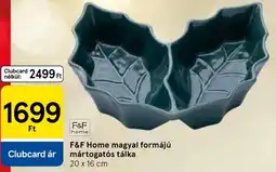 Tesco F&F Home magyal formájú mártogatós tálka ajánlat