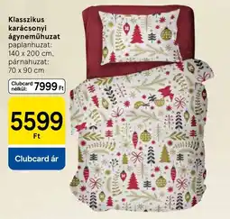 Tesco Klasszikus karácsonyi ágyneműhuzat ajánlat