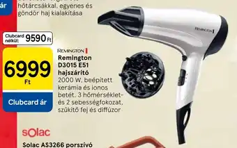 Tesco Remington D3015 E51 hajszárító ajánlat
