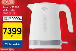 Tesco Solac KT5852 vízforraló ajánlat
