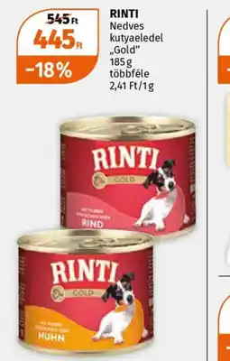 Müller RINTI Nedves kutyaeledel ajánlat