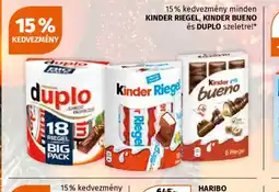 Müller KINDER RIEGEL, BUENO, DUPLO szelet ajánlat