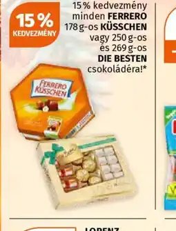Müller FERRERO csokoládé ajánlat