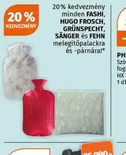 Müller Melegítőpalack és -párna ajánlat