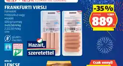 ALDI FRANKFURTI VIRSLI ajánlat