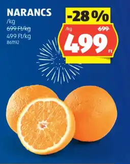 ALDI NARANCS ajánlat