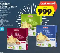 ALDI MILSANI SÜTŐBEN SÜTHETŐ SAJT ajánlat