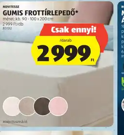 ALDI NOVITESSE GUMIS FROTTÍRLEPEDŐ ajánlat