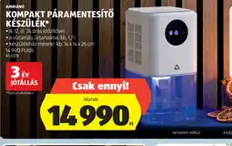 ALDI AMBIANO KOMPAKT PÁRAMENTESÍTŐ KÉSZÜLÉK ajánlat