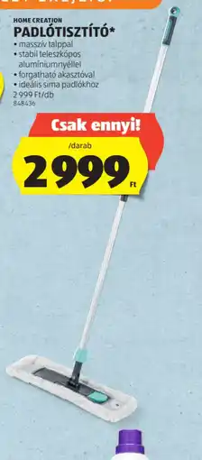 ALDI HOME CREATION PADLTISZTÍT ajánlat
