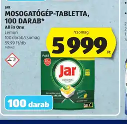 ALDI JAR MOSOGATGÉP-TABLETTA ajánlat