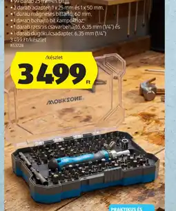 ALDI WORKZONE BITKÉSZLET, 105 RÉSZES ajánlat