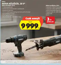 ALDI FERREX AKKUS KÉSZÜLÉK, 20 V+ ajánlat