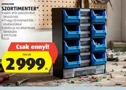 ALDI WORKZONE SZORTIMENTER ajánlat