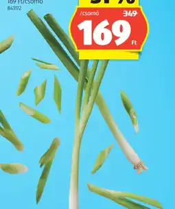 ALDI ZÖLDHAGYMA ajánlat