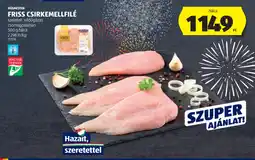 ALDI HÚSMESTER FRISS CSIRKEMELLFILÉ ajánlat