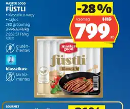 ALDI MASTER GOOD FÜSTLI ajánlat