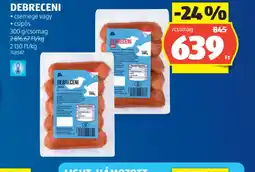 ALDI DEBRECENI virsli ajánlat