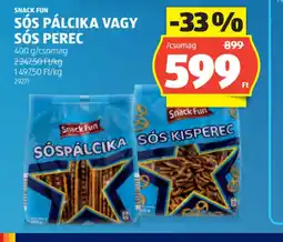 ALDI SNACK FUN SS PÁLCIKA ajánlat